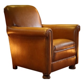 Tetrad Princess Leather Club Chair, 2010s For Sale