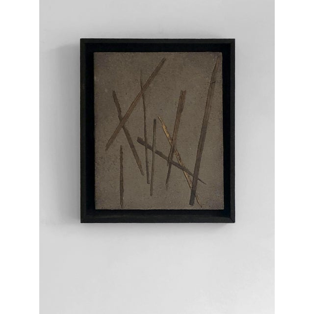 Abstract Herbs Composition, 2001, Mixed Media on Canvas For Sale - Image 13 of 15