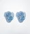 Glass Wall Sconces with 6 Alabaster Cobalt Blue Disks, 1990s, Set of 2 For Sale - Image 13 of 13