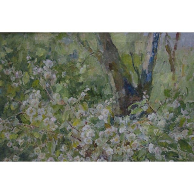 1990s Oil Painting Flowers Naumova Tamara Sergeevna For Sale - Image 4 of 11