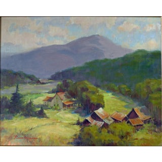 Rene Weaver, Bucolic Landscape by Bohemian Club Member For Sale