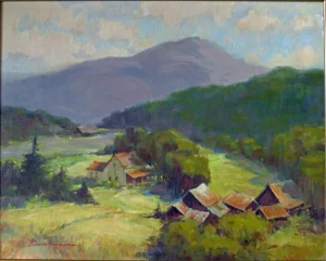 Rene Weaver, Bucolic Landscape by Bohemian Club Member