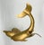 Oversized Vintage Brass Double Dolphin Figure For Sale - Image 9 of 11