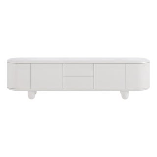 Explorer Sideboard in White High Gloss Lacquer Design by Jaime Hayons, 2023 For Sale