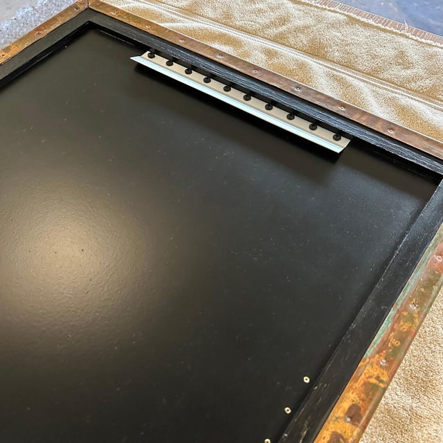 Textured Copper Wall Art With Green & Brown Patina by Jeremy Maronpot For Sale - Image 12 of 13