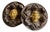18th c. French Curtain Stays- PAIR- Grotesques For Sale