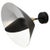 Mid-Century Modern Black Saturn Wall Lamp from Serge Mouille For Sale - Image 11 of 11