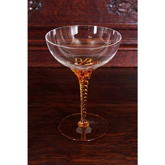 Handmade Lead Crystal Glasses, Set of 40 For Sale - Image 6 of 7