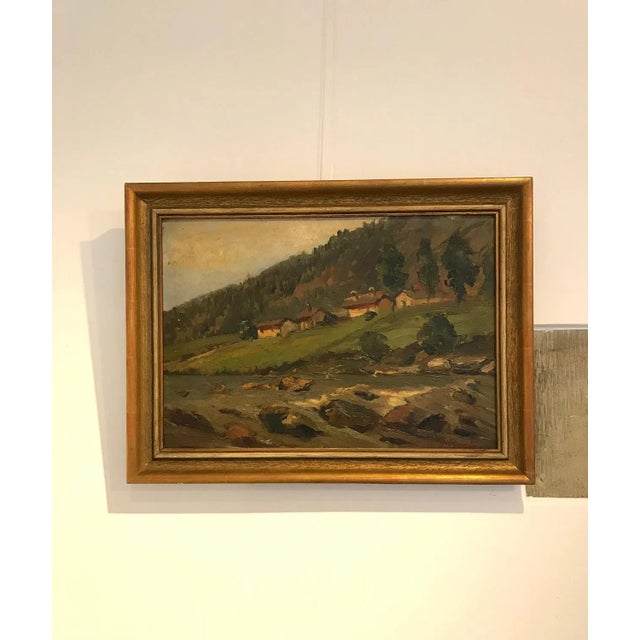 Work on wood Gilded wood frame 42 x 57 x 3 cm This piece is attributed to the mentioned designer/maker. It has no...