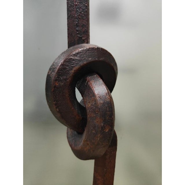 Forged Iron Sculpture, 1950s For Sale - Image 15 of 18