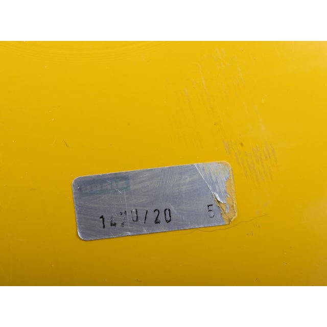 Orange Large Pop Art Table Lamp from Doria, Germany, 1960s For Sale - Image 8 of 11