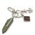 The Louis Vuitton Silver Tone Leather Monogram Bag Charms Key Holder is a stylish and sophisticated accessory for modern...