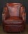 Mid 20th Century French Leather Club or Lounge Chair From the Art Deco Era For Sale - Image 5 of 10