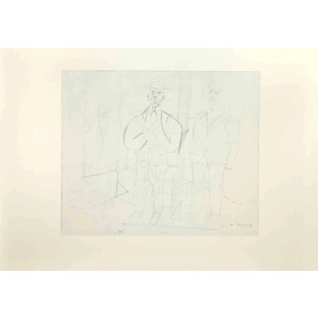 Contemporary After Willem De Kooning, Self-Manikins, Offset and Lithograph, 1985 For Sale - Image 3 of 3