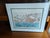 Blue 1987 Pencil Signed Bruce Johnson Whimsical Ice Fishing Print "The Augernauts" Framed For Sale - Image 8 of 9