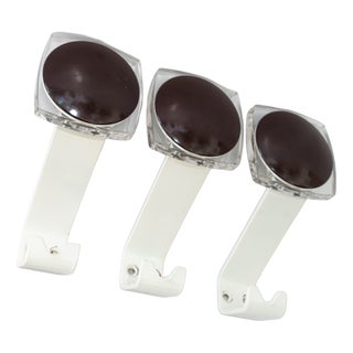 Vintage Asymetric Wall Hooks by Hertha Baller, Austria, 1950s, Set of 3 For Sale