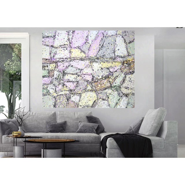 Textile Expression 36.Modern Original Painting. Arts Bound For Sale - Image 7 of 9