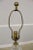 1990s Waterford Crystal Table Lamp with Brass Base For Sale - Image 5 of 11