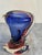 Massimiliano Schiavon Authentic Hand-Blown Massimiliano Schiavon Murano Art Glass Twisted Sommerso Vase For Sale - Image 4 of 6