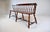 American Philadelphia Windsor-Style Low-Back Settee, 20th Century For Sale - Image 3 of 15