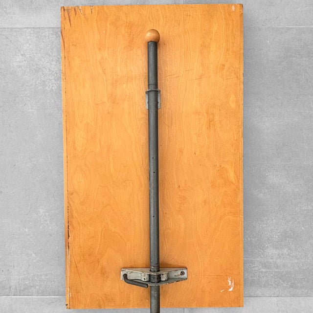 Wood Scandinavian Reading Stand in Birch and Steel, 1940s For Sale - Image 7 of 11