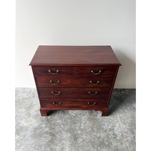 Antique English George III Chest of Drawers For Sale - Image 4 of 16