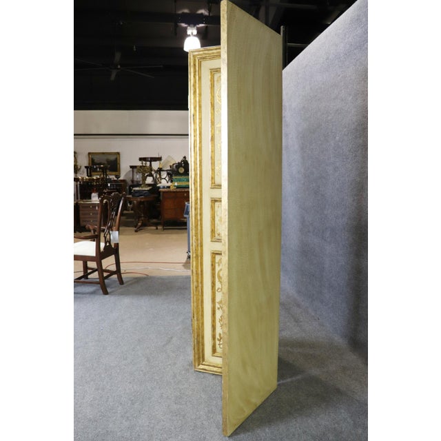 4 Panel Florentine Italian Dressing Screen For Sale - Image 9 of 9