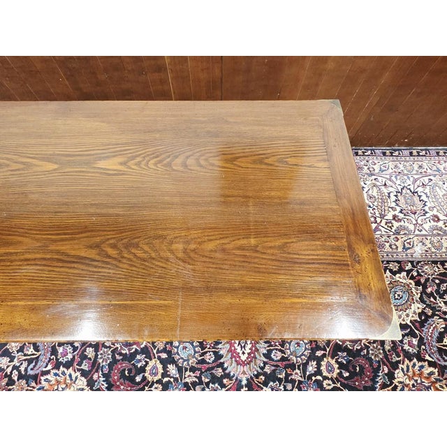 English Campaign Writing Desk For Sale - Image 14 of 16