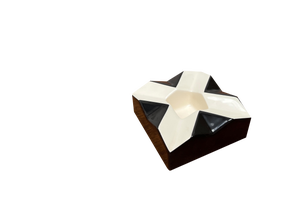 Modernist Bauhaus Czech Repro Ceramic Ashtray by Vlastislav Hofman for Modernista