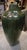 Mid-Century Modern Vintage Large Ribbed Leaf Design Vase For Sale - Image 3 of 6