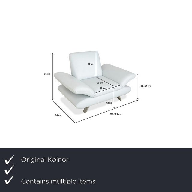 with this set, you bring the complete "Rossini" experience from Koinor into your home – a combination that creates the...