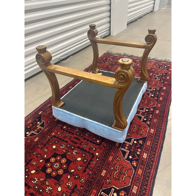 1980s John Widdicomb Ottoman For Sale - Image 11 of 12