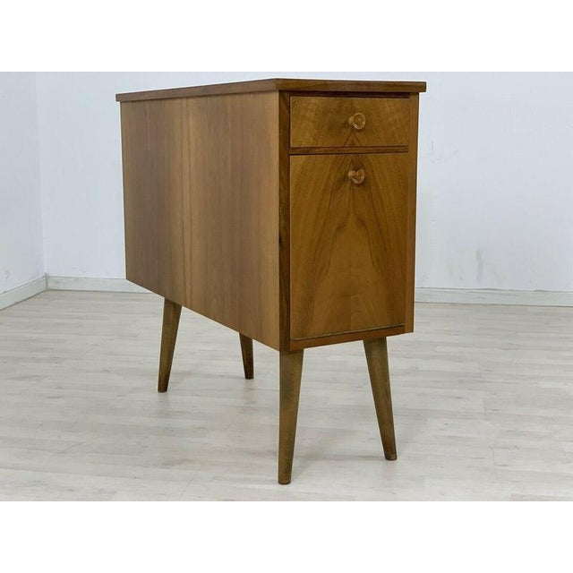 Shoe cabinet from the late 1960s. Its depth makes it well-suited for a storage room. Dimensions: Height 84 cm, Width 36...