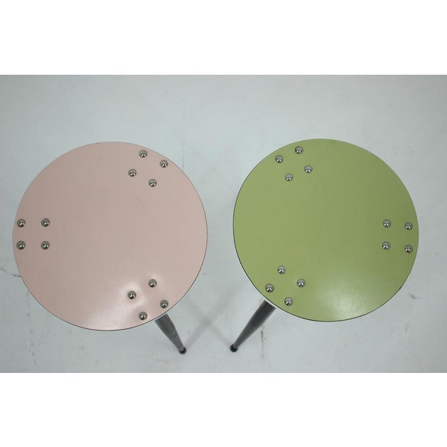 1960s Set of Italian Stools, 1960s For Sale - Image 5 of 15