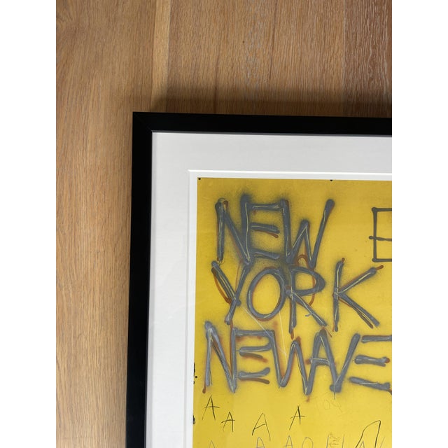 Yellow Jean- Michel Basquiat (1960-1988), Untitled (New York), 1981, Copyright Estate of Jean- Michel Basquiat, Licensed by Artestar New York, Printed in Uk For Sale - Image 8 of 15