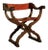 Savonarola Walnut Arm Chair For Sale