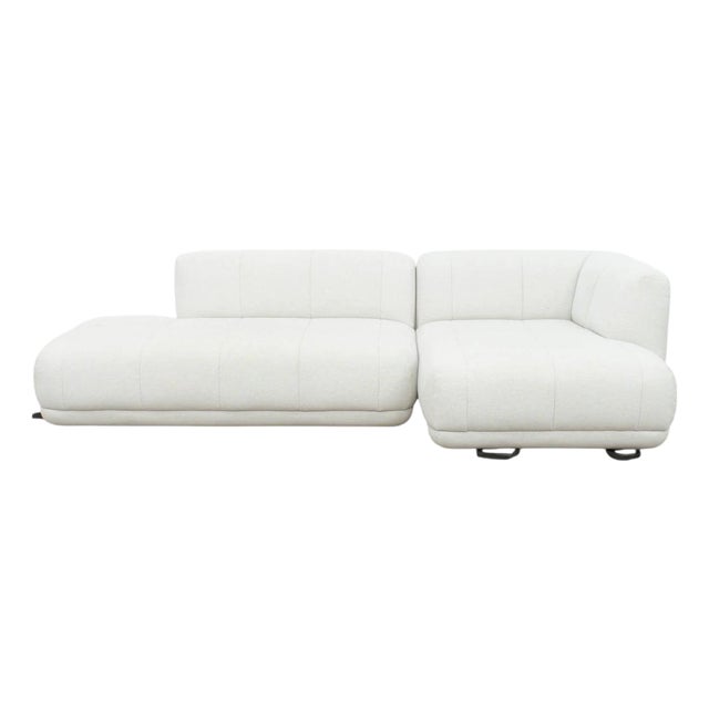 Design Within Reach Quilton Sectional and Ottoman by Hay For Sale