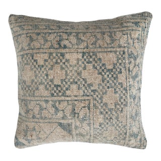 Vintage Turkish Rug Pillow For Sale
