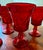 Mid 20th Century Fostoria Jamestown Ruby Red Water Goblets - Set of 5 For Sale - Image 12 of 12