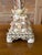 Vintage Handcrafted Coastal Seashell Encrusted Wood Pedestal Candleholder For Sale In Naples, FL - Image 6 of 12