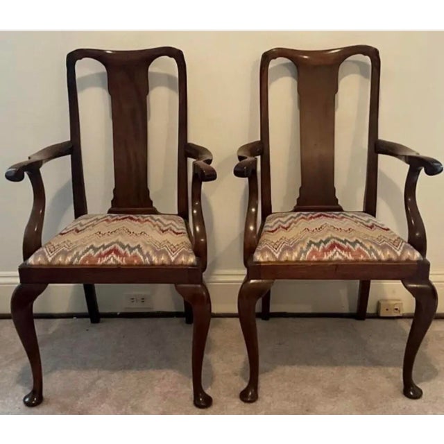 Vintage Dining Chair Set Attributed to Henkel Harris For Sale - Image 10 of 11
