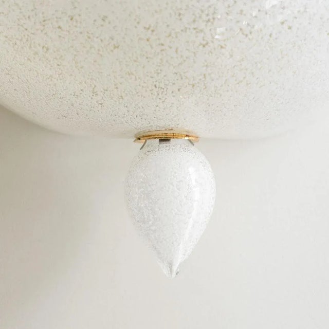 1980s Italian Blown Glass Sconce For Sale In Los Angeles - Image 6 of 9