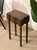 Spanish Revival Vintage Spanish Revival Sewing Side Table With Barley Twist Legs For Sale - Image 3 of 8
