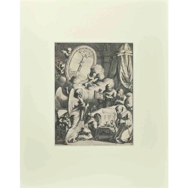 Romeyn de Hooghe, La Manière de se Bien Preparer à La Mort, Etching, 1700 For Sale - Image 3 of 3