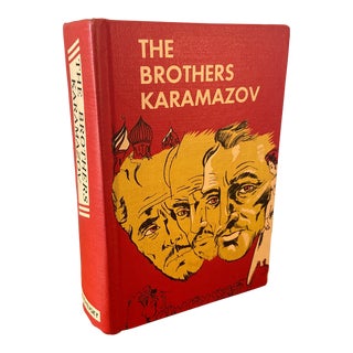 Vintage Circa 1972 Brothers Karamazov Hardback For Sale