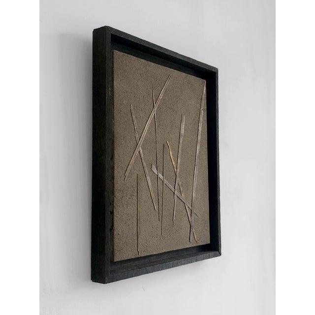 Abstract Herbs Composition, 2001, Mixed Media on Canvas For Sale - Image 9 of 15