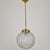 Mid-Century Modern Pendant Light in Murano Glass and Brass by Angelo Brotto for Esperia, 1970s For Sale - Image 11 of 11