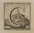 Letter of the Alphabet C, from the series "Antiquities of Herculaneum", is an etching on paper realized by Luigi...