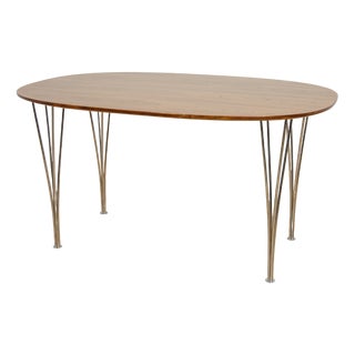 Mid-Century Modern Dining Table by Piet Hein & Bruno Mathsson for Fritz Hansen, 1960s For Sale