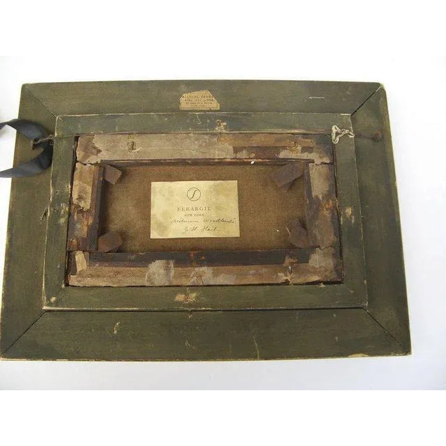 19th Century Landscape Oil Painting by James McG. Hart, Framed For Sale - Image 4 of 7